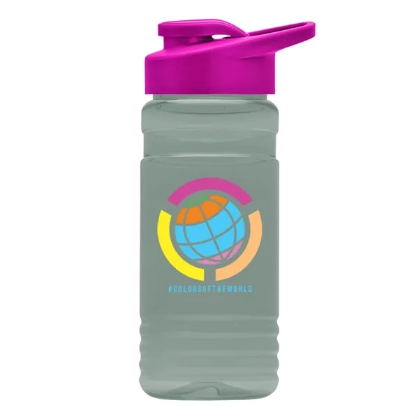 20 OZ. Big Grip Transparent Bottle -Drink-thru Lid... from ASI 40480 Koozie Group
