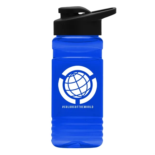 20 OZ. Big Grip Transparent Bottle -Drink-thru Lid... from ASI 40480 Koozie Group