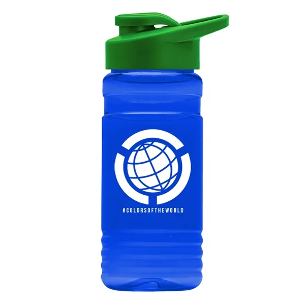 20 OZ. Big Grip Transparent Bottle -Drink-thru Lid... from ASI 40480 Koozie Group