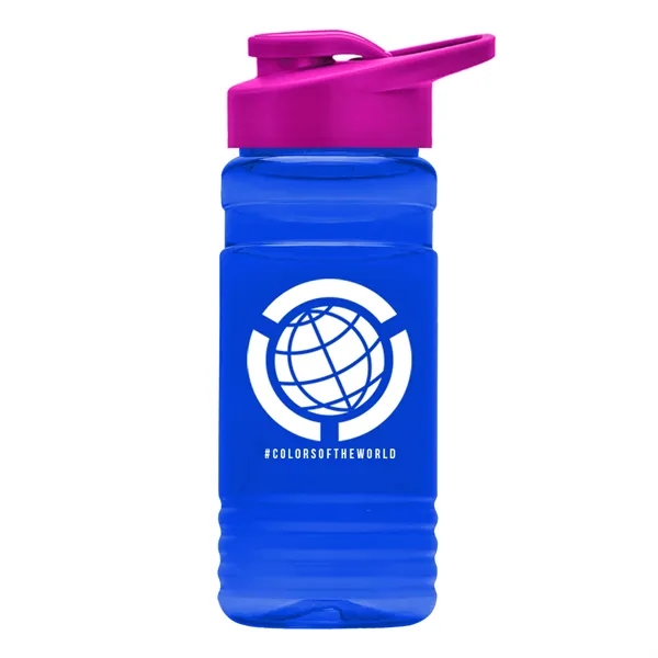 20 OZ. Big Grip Transparent Bottle -Drink-thru Lid... from ASI 40480 Koozie Group