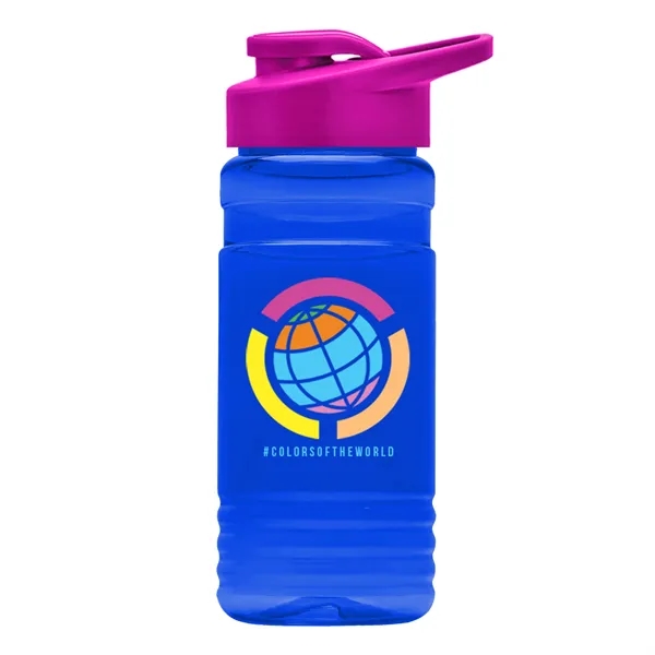 20 OZ. Big Grip Transparent Bottle -Drink-thru Lid... from ASI 40480 Koozie Group