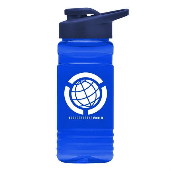 20 OZ. Big Grip Transparent Bottle -Drink-thru Lid... from ASI 40480 Koozie Group
