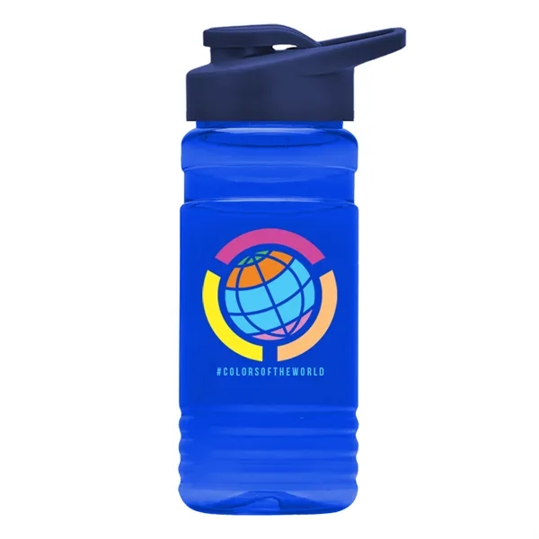 20 OZ. Big Grip Transparent Bottle -Drink-thru Lid... from ASI 40480 Koozie Group