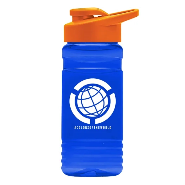 20 OZ. Big Grip Transparent Bottle -Drink-thru Lid... from ASI 40480 Koozie Group