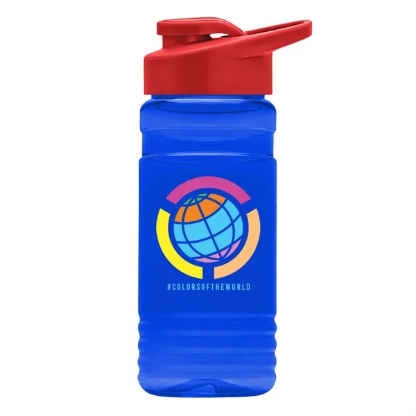 20 OZ. Big Grip Transparent Bottle -Drink-thru Lid... from ASI 40480 Koozie Group