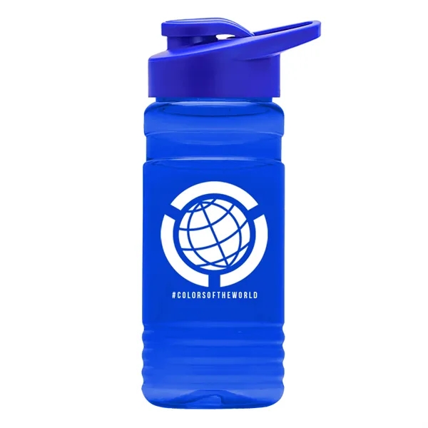 20 OZ. Big Grip Transparent Bottle -Drink-thru Lid... from ASI 40480 Koozie Group