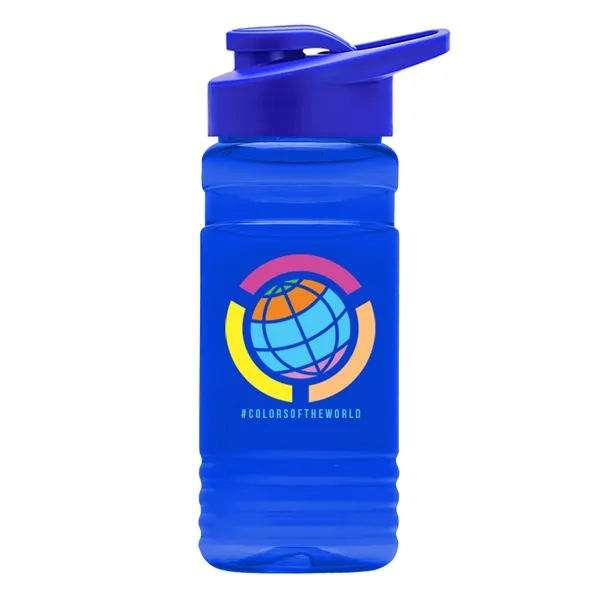 20 OZ. Big Grip Transparent Bottle -Drink-thru Lid... from ASI 40480 Koozie Group