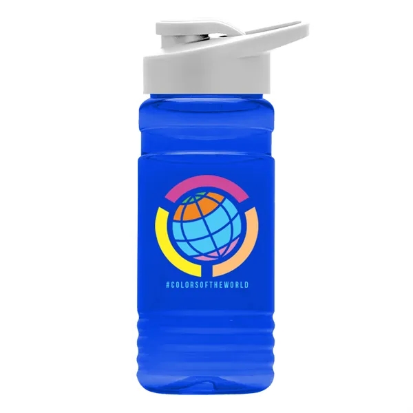20 OZ. Big Grip Transparent Bottle -Drink-thru Lid... from ASI 40480 Koozie Group