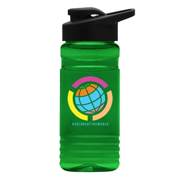 20 OZ. Big Grip Transparent Bottle -Drink-thru Lid... from ASI 40480 Koozie Group