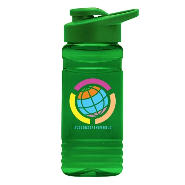 20 OZ. Big Grip Transparent Bottle -Drink-thru Lid... from ASI 40480 Koozie Group