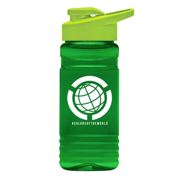 20 OZ. Big Grip Transparent Bottle -Drink-thru Lid... from ASI 40480 Koozie Group