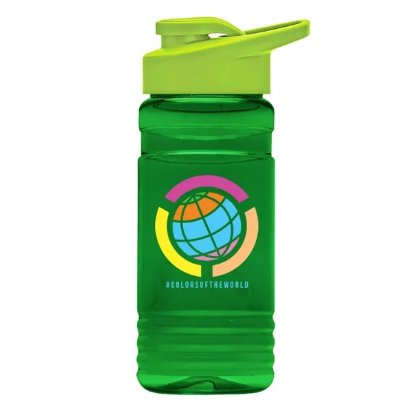 20 OZ. Big Grip Transparent Bottle -Drink-thru Lid... from ASI 40480 Koozie Group