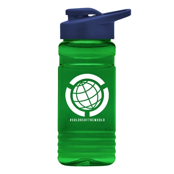 20 OZ. Big Grip Transparent Bottle -Drink-thru Lid... from ASI 40480 Koozie Group