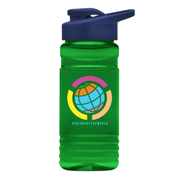 20 OZ. Big Grip Transparent Bottle -Drink-thru Lid... from ASI 40480 Koozie Group