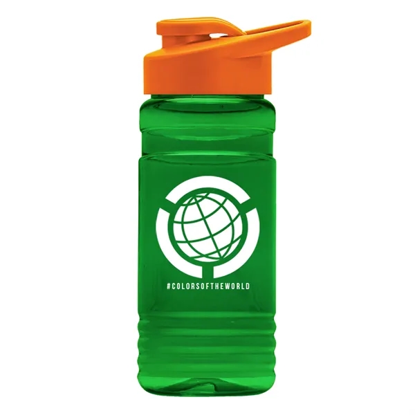 20 OZ. Big Grip Transparent Bottle -Drink-thru Lid... from ASI 40480 Koozie Group