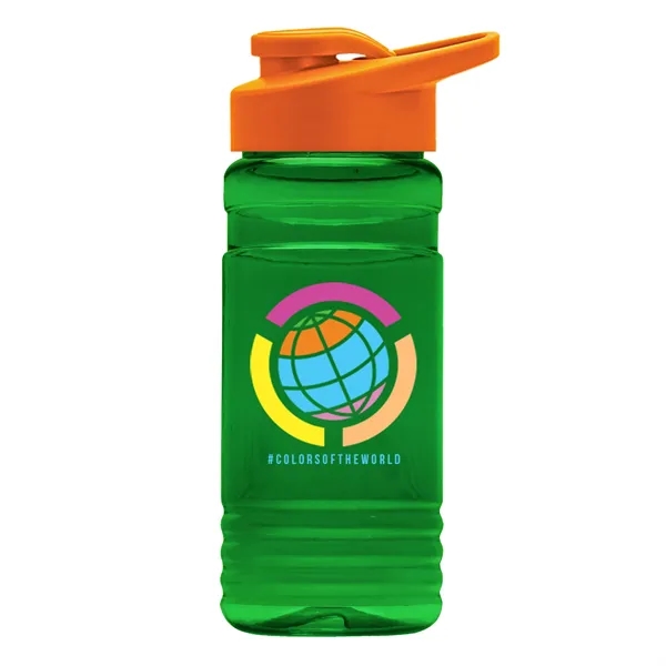 20 OZ. Big Grip Transparent Bottle -Drink-thru Lid... from ASI 40480 Koozie Group
