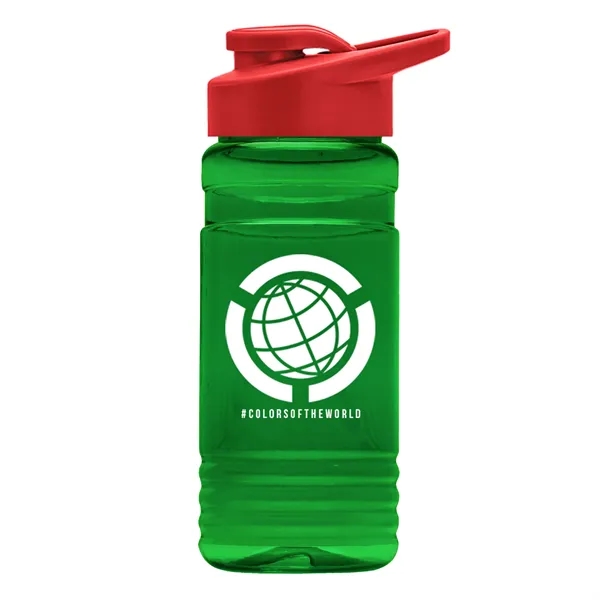 20 OZ. Big Grip Transparent Bottle -Drink-thru Lid... from ASI 40480 Koozie Group