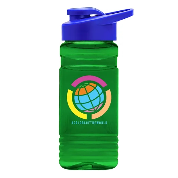 20 OZ. Big Grip Transparent Bottle -Drink-thru Lid... from ASI 40480 Koozie Group