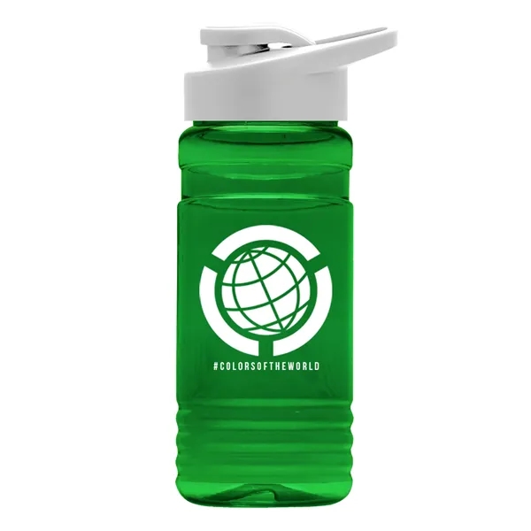 20 OZ. Big Grip Transparent Bottle -Drink-thru Lid... from ASI 40480 Koozie Group