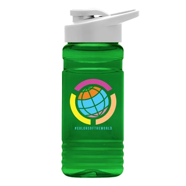 20 OZ. Big Grip Transparent Bottle -Drink-thru Lid... from ASI 40480 Koozie Group