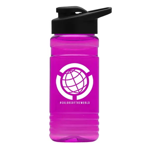 20 OZ. Big Grip Transparent Bottle -Drink-thru Lid... from ASI 40480 Koozie Group
