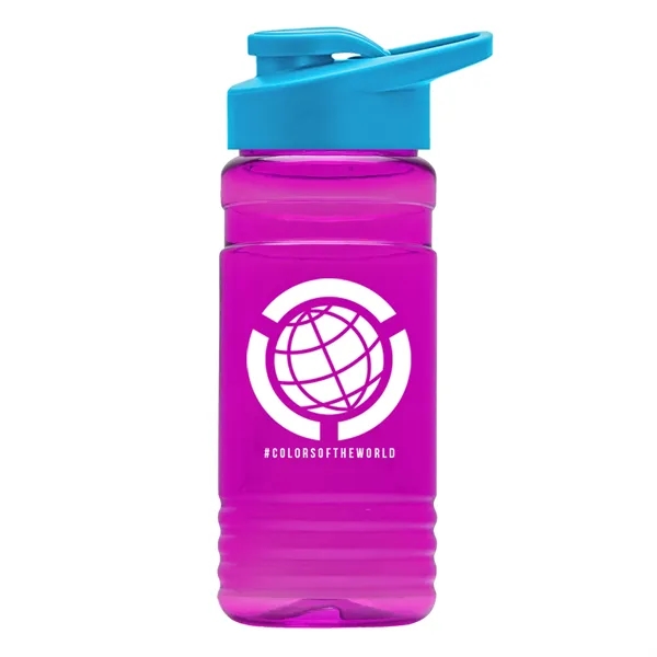 20 OZ. Big Grip Transparent Bottle -Drink-thru Lid... from ASI 40480 Koozie Group