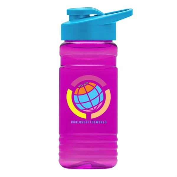 20 OZ. Big Grip Transparent Bottle -Drink-thru Lid... from ASI 40480 Koozie Group