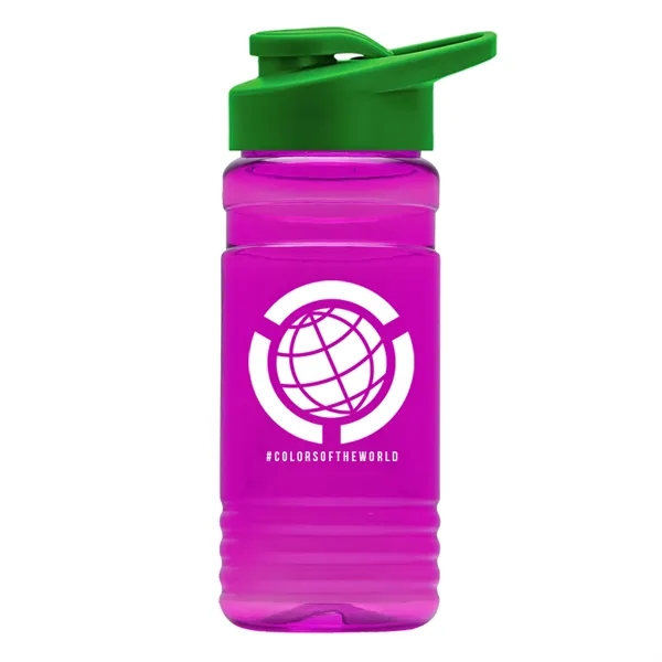 20 OZ. Big Grip Transparent Bottle -Drink-thru Lid... from ASI 40480 Koozie Group