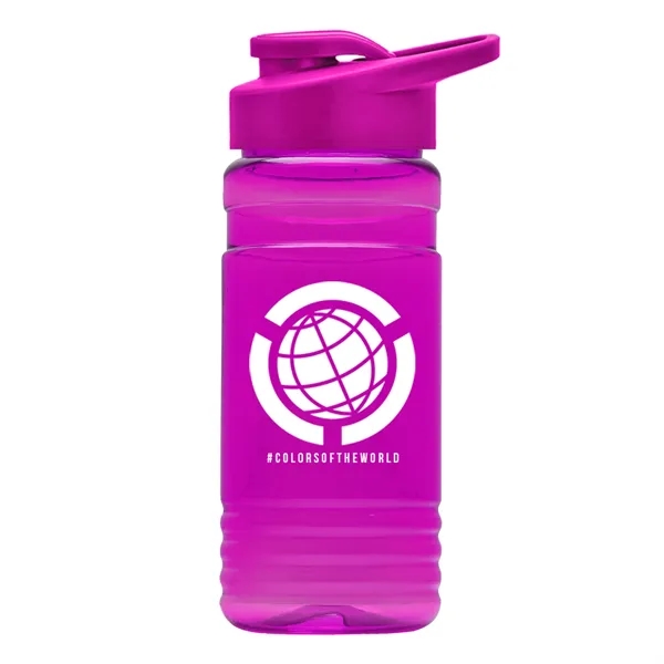 20 OZ. Big Grip Transparent Bottle -Drink-thru Lid... from ASI 40480 Koozie Group