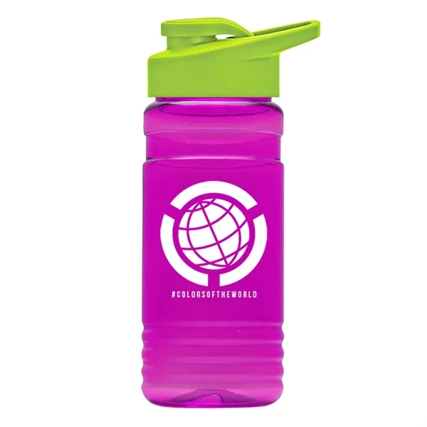 20 OZ. Big Grip Transparent Bottle -Drink-thru Lid... from ASI 40480 Koozie Group