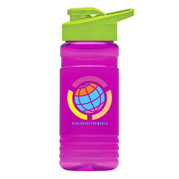 20 OZ. Big Grip Transparent Bottle -Drink-thru Lid... from ASI 40480 Koozie Group