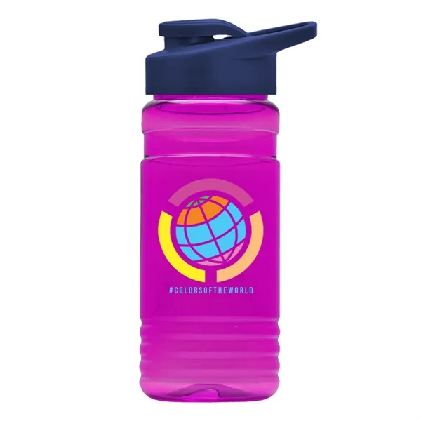 20 OZ. Big Grip Transparent Bottle -Drink-thru Lid... from ASI 40480 Koozie Group