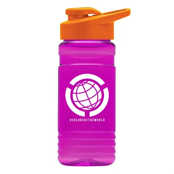 20 OZ. Big Grip Transparent Bottle -Drink-thru Lid... from ASI 40480 Koozie Group