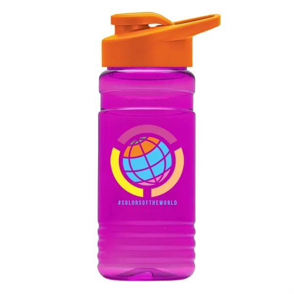 20 OZ. Big Grip Transparent Bottle -Drink-thru Lid... from ASI 40480 Koozie Group