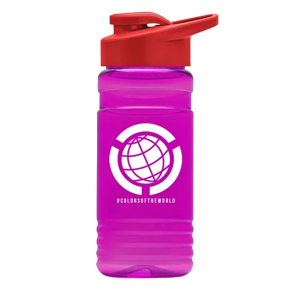 20 OZ. Big Grip Transparent Bottle -Drink-thru Lid... from ASI 40480 Koozie Group