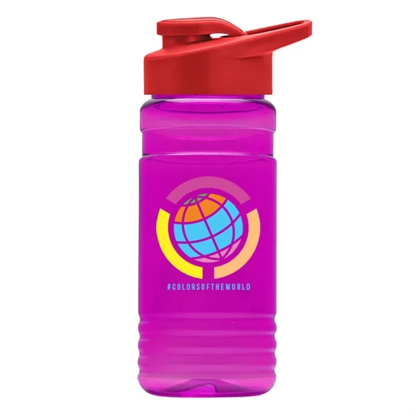 20 OZ. Big Grip Transparent Bottle -Drink-thru Lid... from ASI 40480 Koozie Group