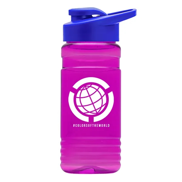 20 OZ. Big Grip Transparent Bottle -Drink-thru Lid... from ASI 40480 Koozie Group