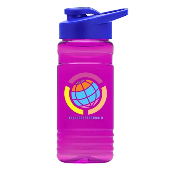 20 OZ. Big Grip Transparent Bottle -Drink-thru Lid... from ASI 40480 Koozie Group