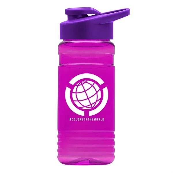 20 OZ. Big Grip Transparent Bottle -Drink-thru Lid... from ASI 40480 Koozie Group