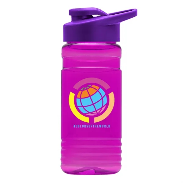 20 OZ. Big Grip Transparent Bottle -Drink-thru Lid... from ASI 40480 Koozie Group