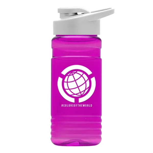 20 OZ. Big Grip Transparent Bottle -Drink-thru Lid... from ASI 40480 Koozie Group