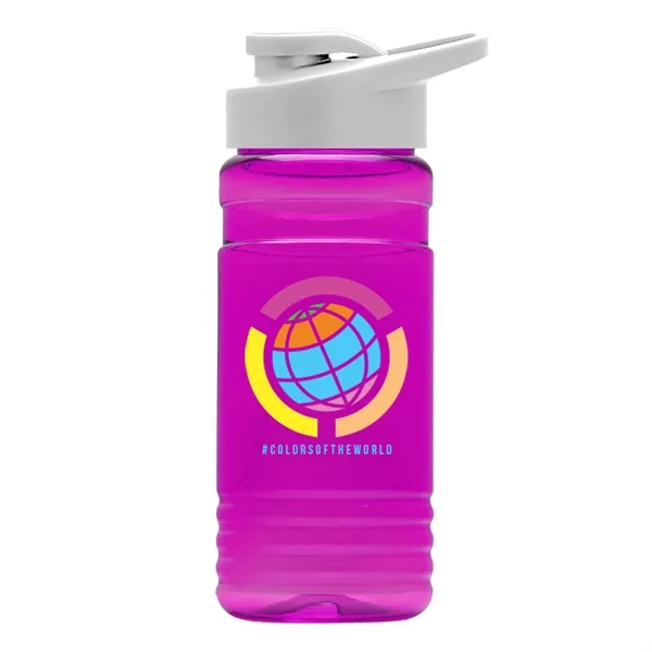 20 OZ. Big Grip Transparent Bottle -Drink-thru Lid... from ASI 40480 Koozie Group