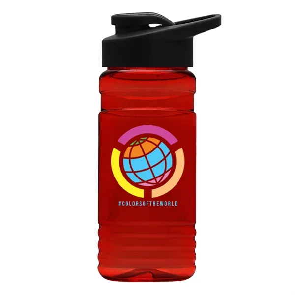 20 OZ. Big Grip Transparent Bottle -Drink-thru Lid... from ASI 40480 Koozie Group