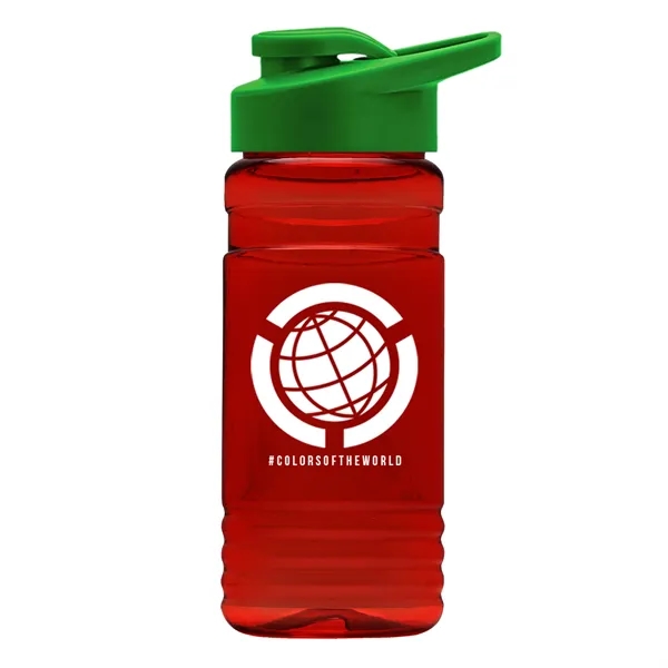 20 OZ. Big Grip Transparent Bottle -Drink-thru Lid... from ASI 40480 Koozie Group