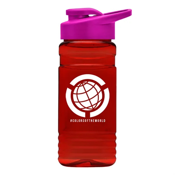 20 OZ. Big Grip Transparent Bottle -Drink-thru Lid... from ASI 40480 Koozie Group