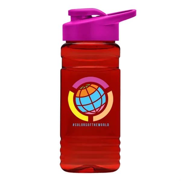 20 OZ. Big Grip Transparent Bottle -Drink-thru Lid... from ASI 40480 Koozie Group