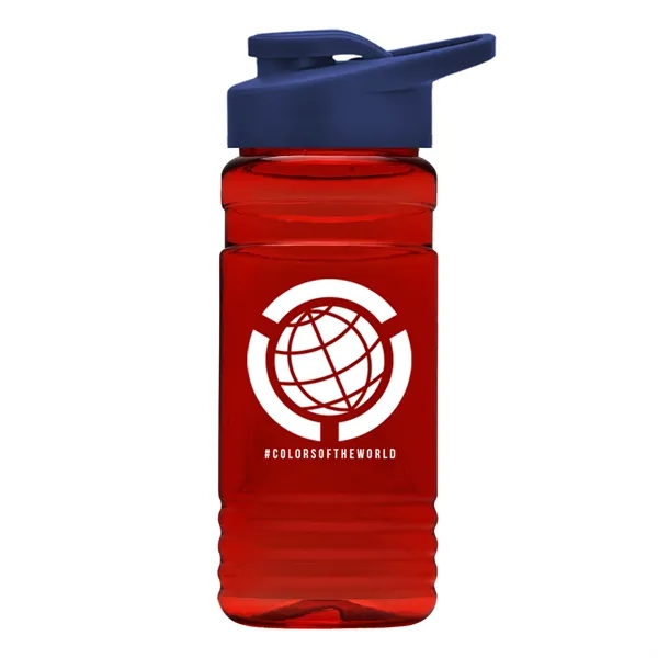 20 OZ. Big Grip Transparent Bottle -Drink-thru Lid... from ASI 40480 Koozie Group