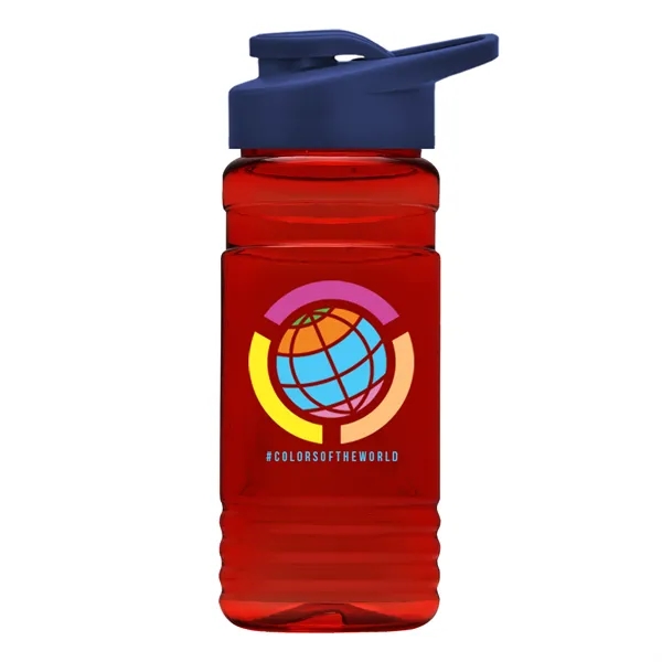 20 OZ. Big Grip Transparent Bottle -Drink-thru Lid... from ASI 40480 Koozie Group