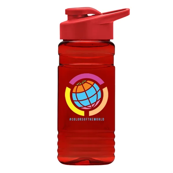 20 OZ. Big Grip Transparent Bottle -Drink-thru Lid... from ASI 40480 Koozie Group