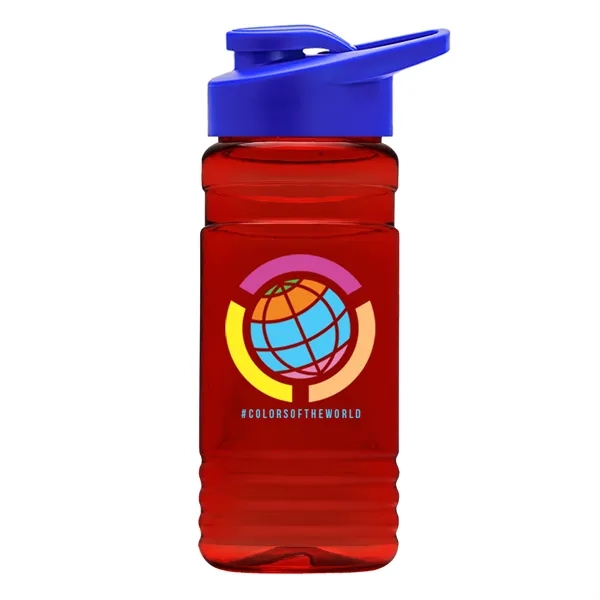 20 OZ. Big Grip Transparent Bottle -Drink-thru Lid... from ASI 40480 Koozie Group